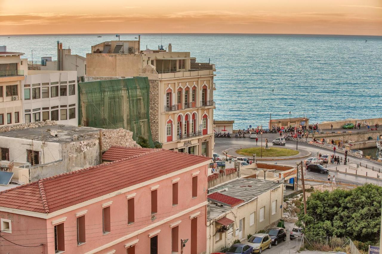 Seaside & Central Terrace Heraklion  Bagian luar foto
