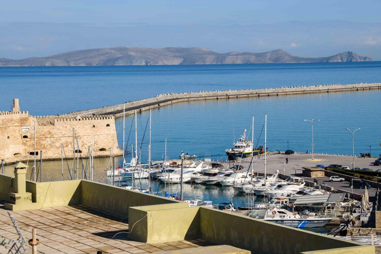 Seaside & Central Terrace Heraklion  Bagian luar foto
